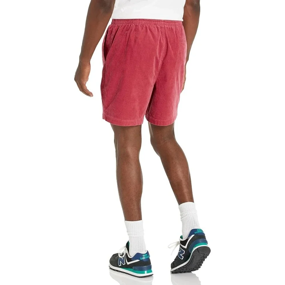 Brooks Brothers Corduroy Drawstring Shorts Pink/Red Size XXL